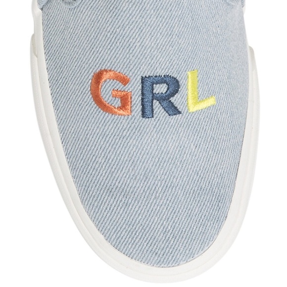 BRAND NEW women keds girl power embroidery dream foam shoes - Picture 3 of 8